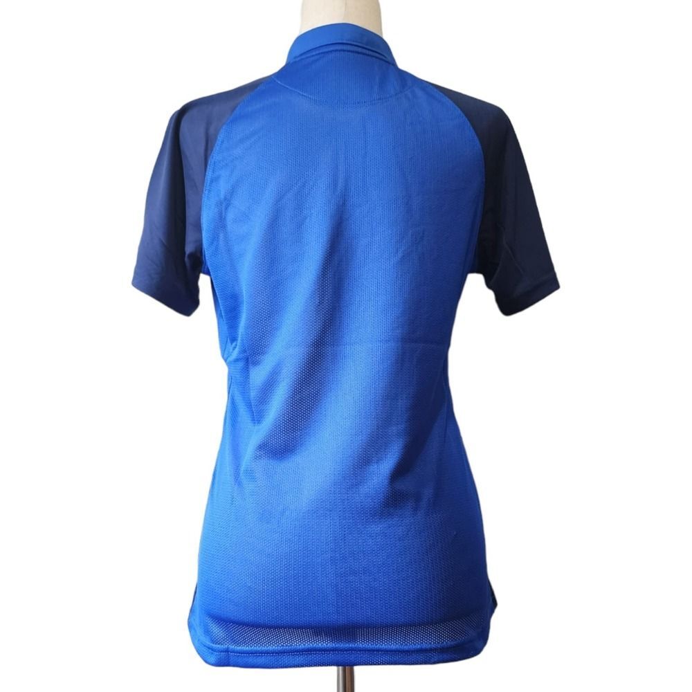Nike DRI-FIT Polo Shirt Women's Soccer Jersey Top Blue Collared Size M CJ5727-48 - Picture 3 of 7